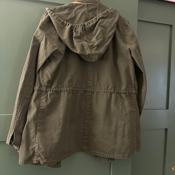 Market & Spruce green utility jacket - Picture 4 of 4